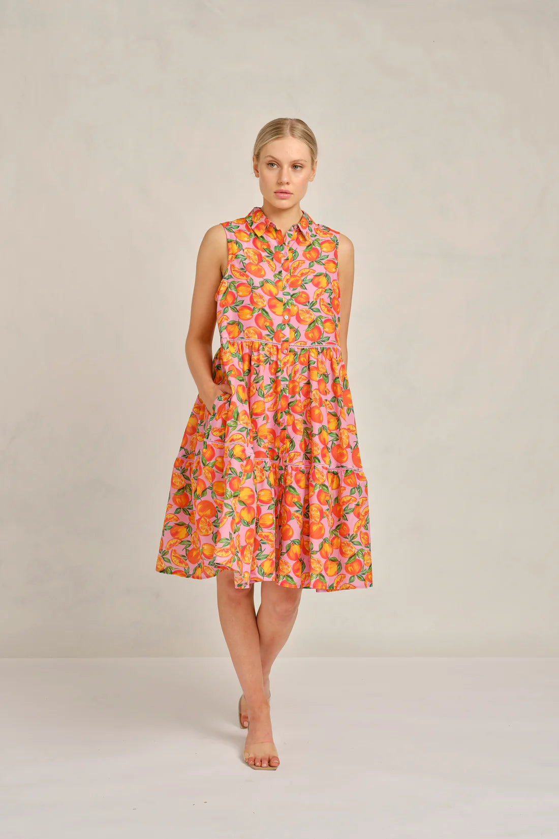 GIGI COTTON SILK DRESS