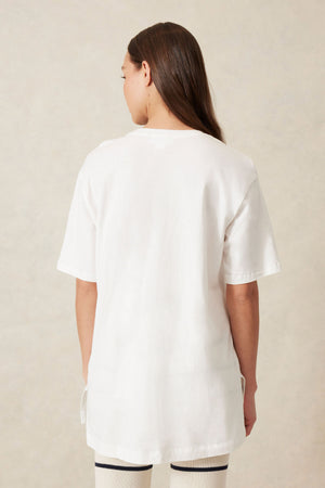 LONGLINE STEP HEM TEE