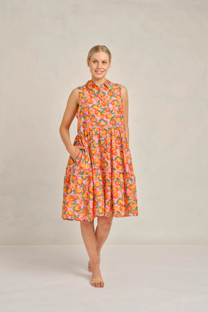 GIGI COTTON SILK DRESS