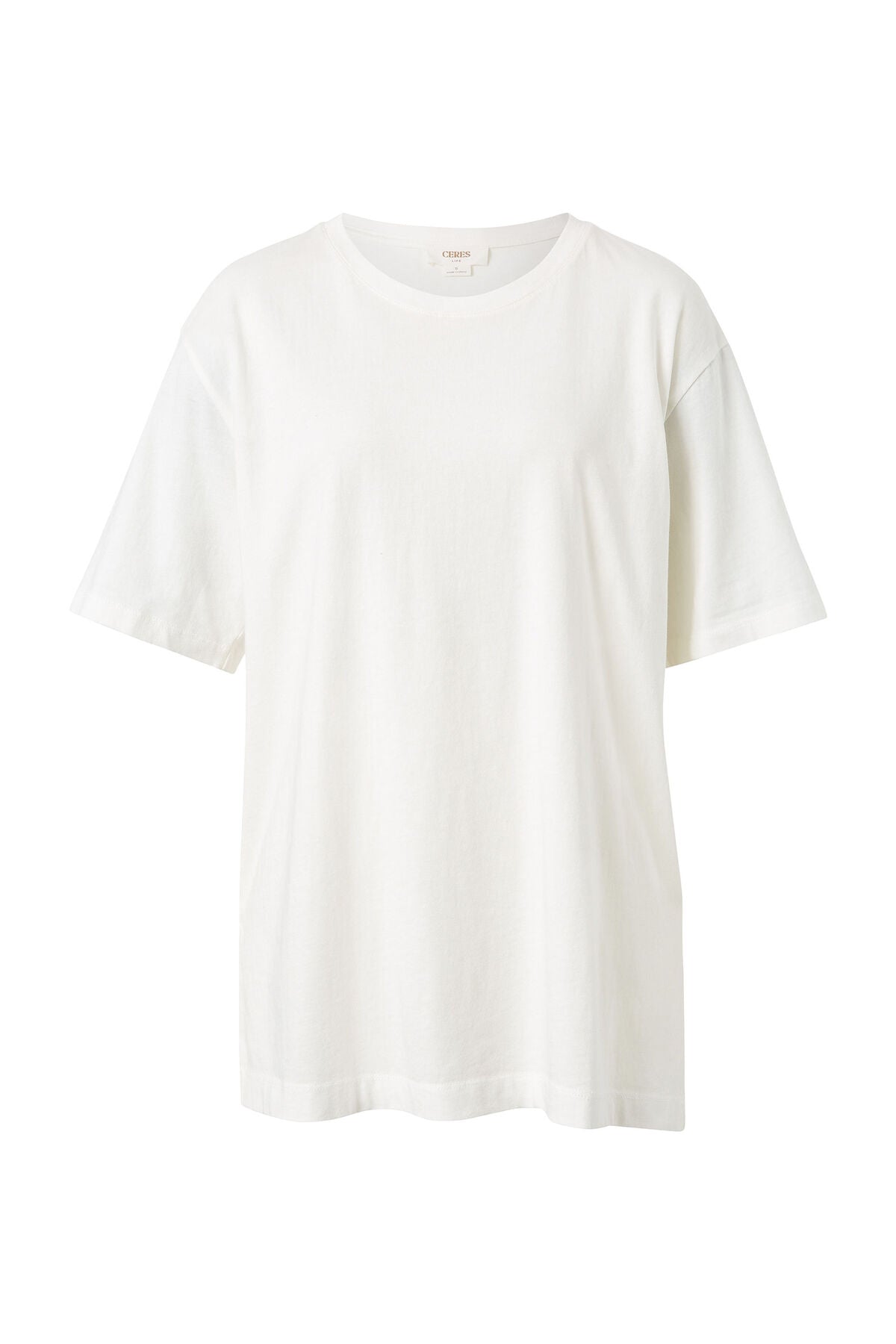 LONGLINE STEP HEM TEE